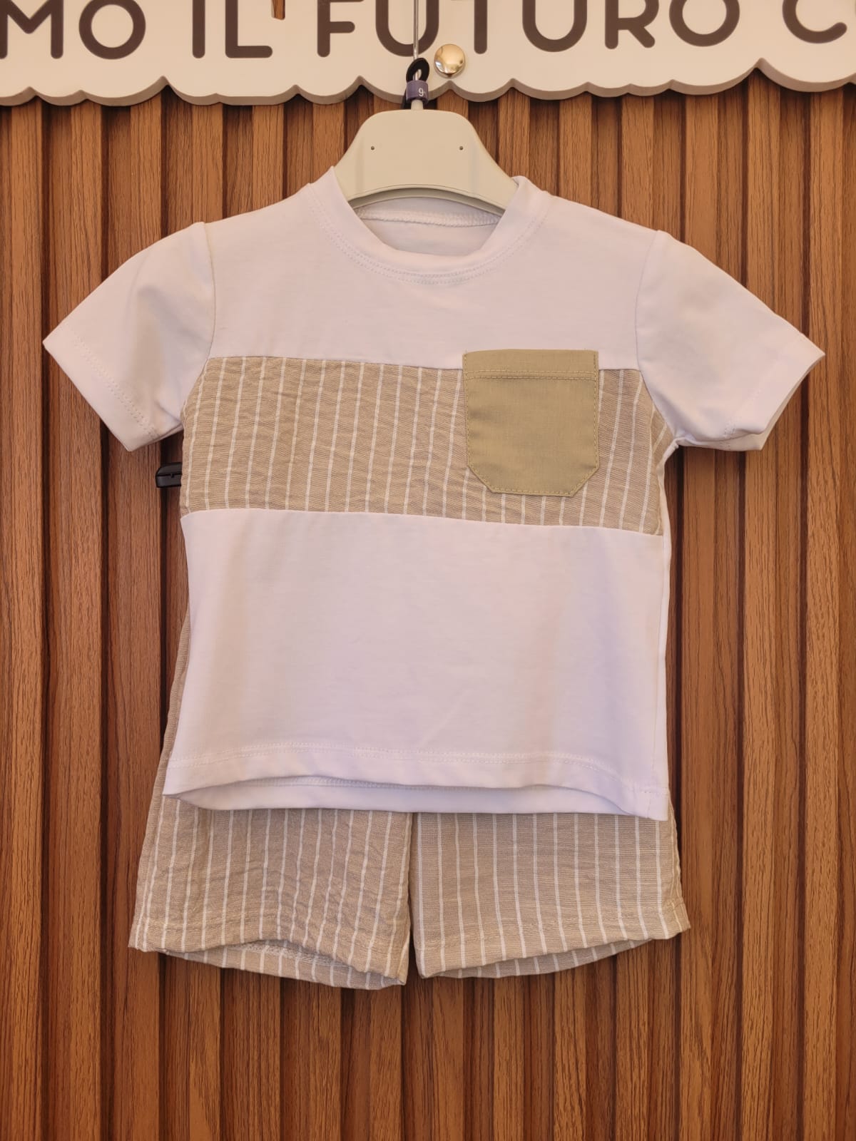 Coordinato Righe Neonato