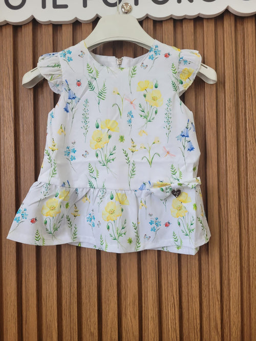 Abito elegante Neonata dettaglio fiori