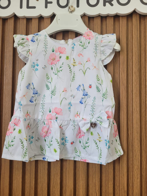 Abito elegante Neonata dettaglio fiori