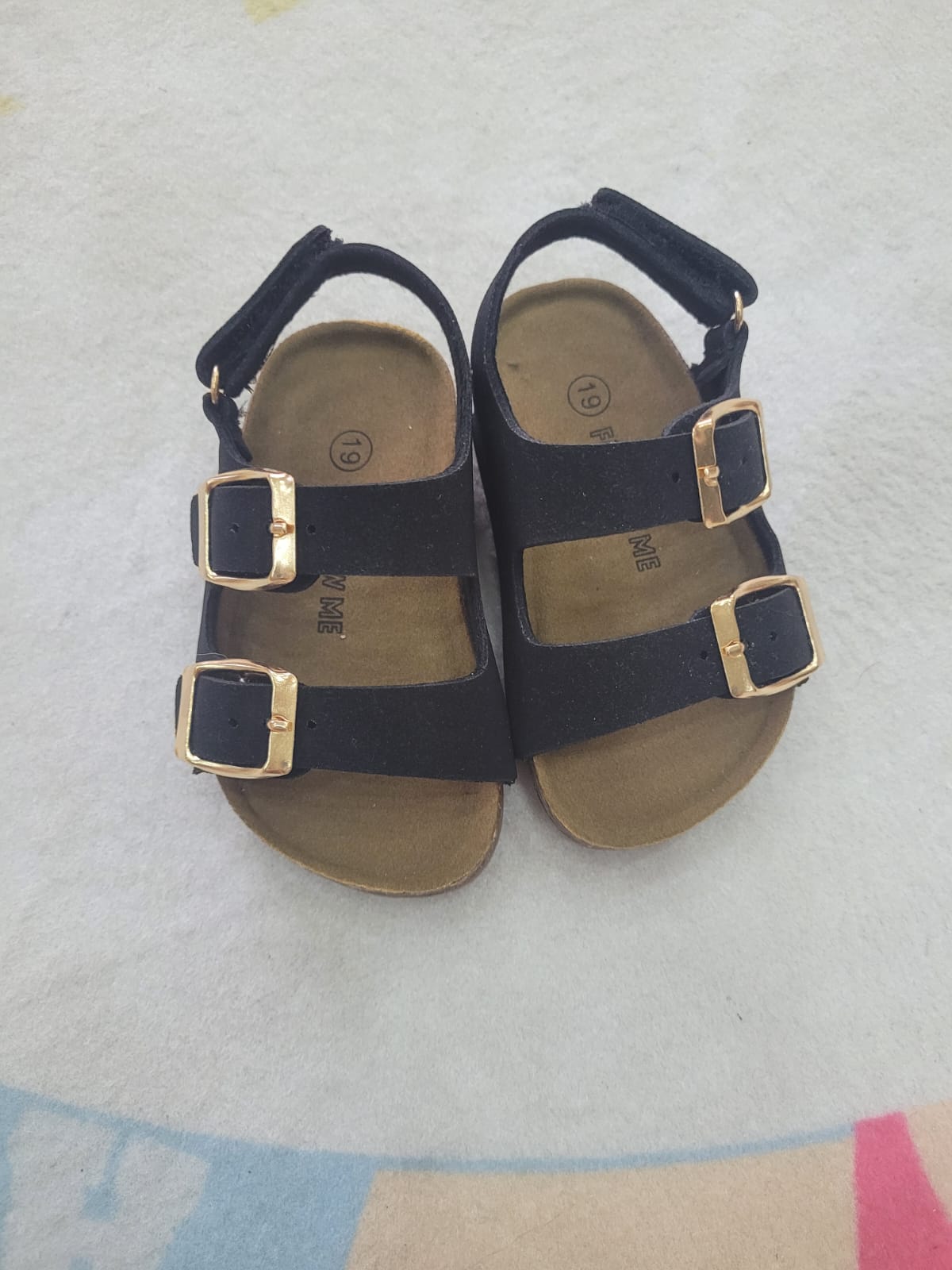 Sandalo Black Unisex Neonato/a