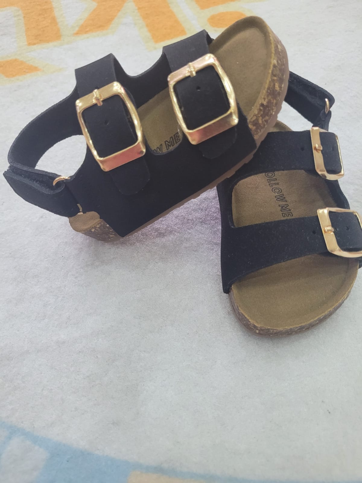 Sandalo Black Unisex Neonato/a