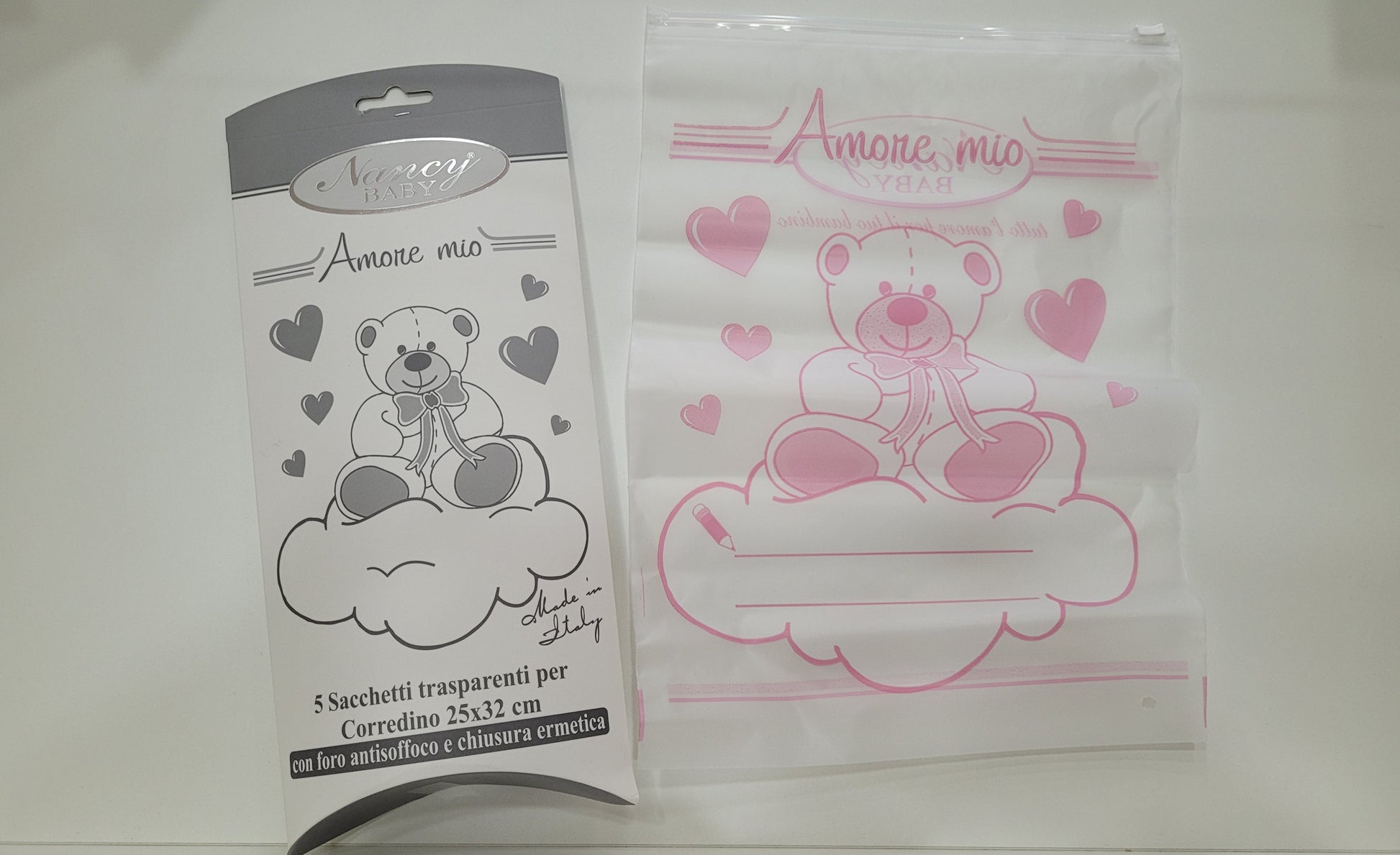 Sacchetti 5 pz Per Borsa Parto