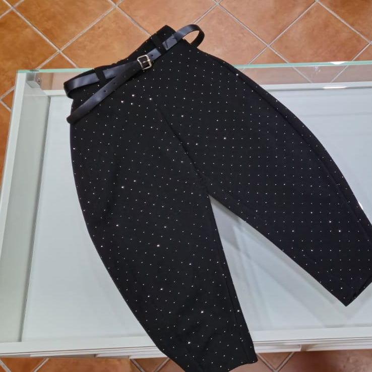Pantalone Balloon  Brillantini