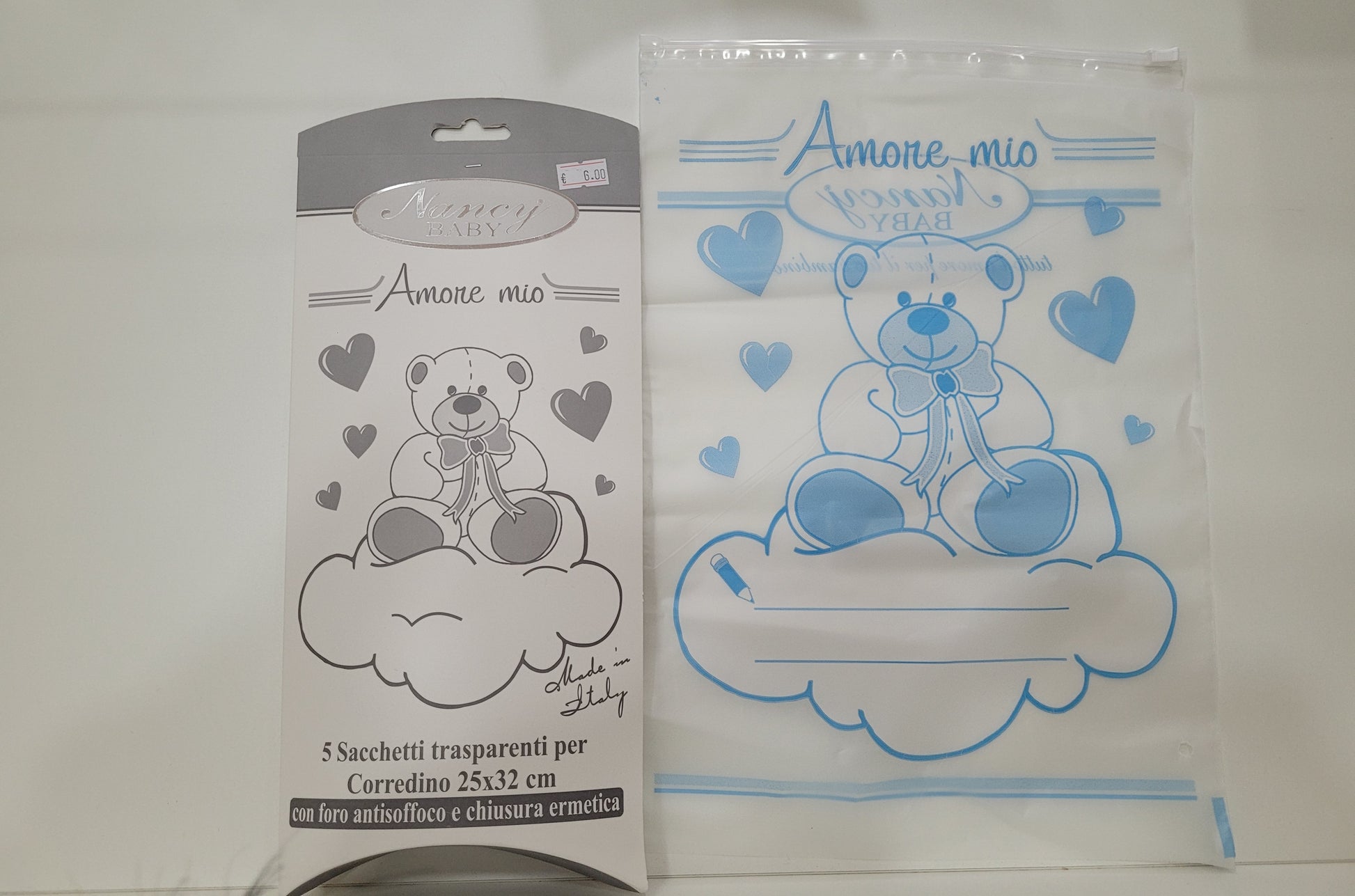 Sacchetti 5 pz Per Borsa Parto